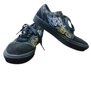 Vans Old Skool Comfy Cush Black Low Top Men Suede Canvas Sneakers